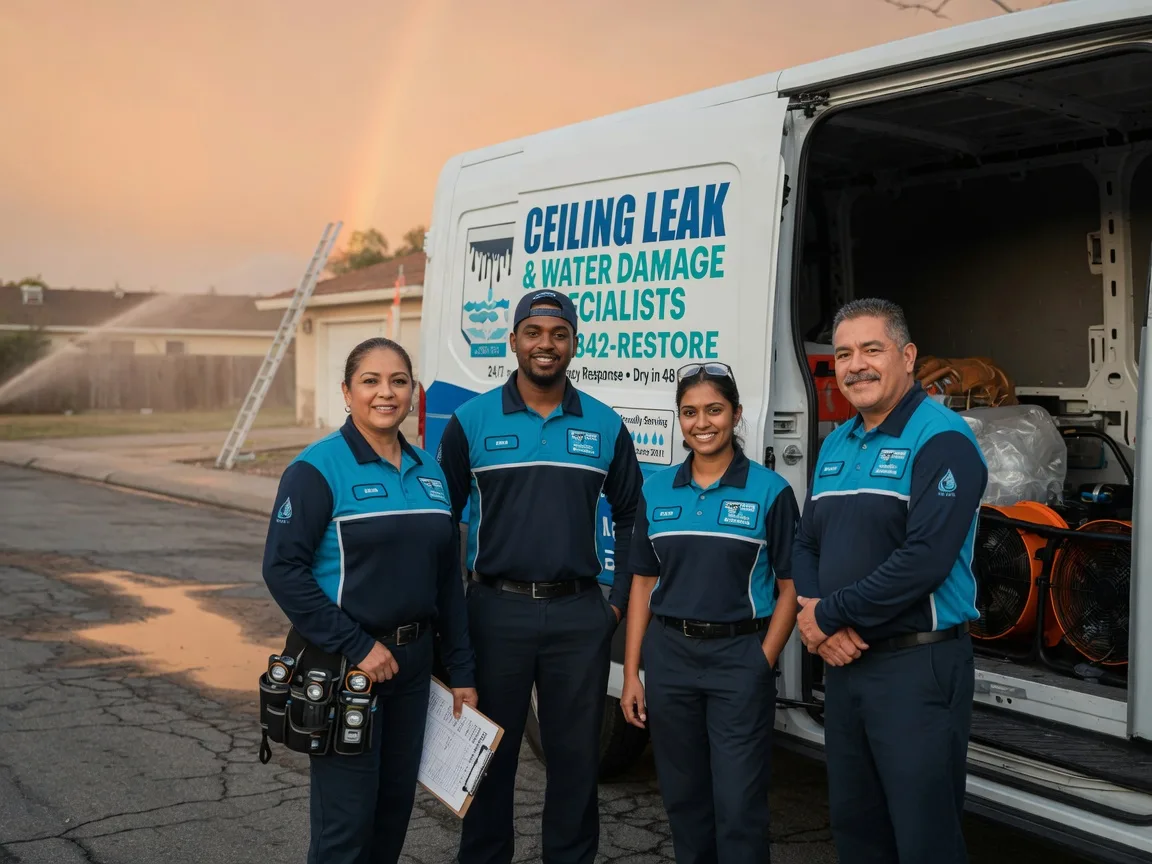Ceiling Leak Cleanup company in Winthrop, IA